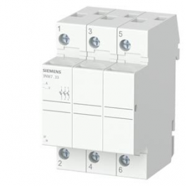 3NW7 033 saugiklių laikiklis 3P iki 32A/690VAC, 10x38, DIN35
