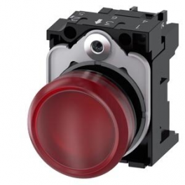 3SU1 102-6AA20-1AA0 indikatorius LED raudonas, 24V