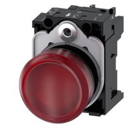 3SU1 106-6AA20-1AA0 indikatorius LED raudonas, 230VAC