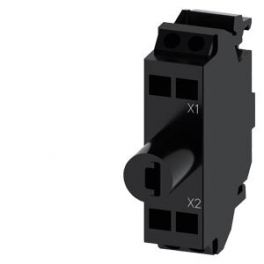 3SU1 401-2BB50-3AA0 modulis LED į dėžutę 24V, mėlynas, spyruoklinis