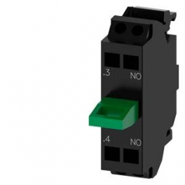 3SU1 400-2AA10-3BA0 kontaktas NO, į dėžutę, spyruoklinis