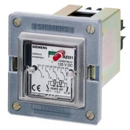 7PA2 341-0 relė bistabilė greitaeigė (8ms) 4CO/10A/DC, valdymas 220VDC (be pado)