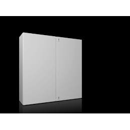 AX spinta 1000x1000x300 (PxAxG), 2 durų, IP55, (įvado plokštės 2x 6 dydžio)