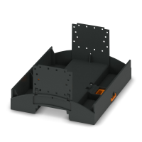BC 107,6 UT HBUS BK Mounting base housing