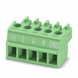 BCP-381-5 GN BDWH:10-GND PCB jungtis
