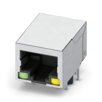 CUC-IA2G-J1ST-AB/R4T-L1 Filtruojami RJ45 PCB jungtys