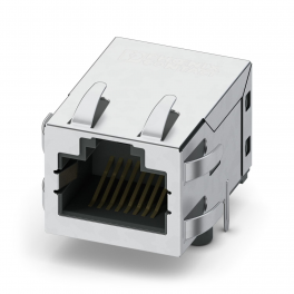 CUC-IB1G-J1ST-AT/R4R-P filtruoti RJ45 PCB jungtys