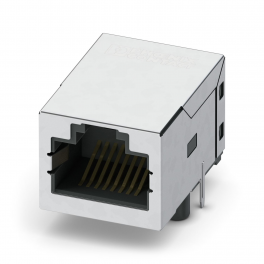 CUC-IB4M-J1ST-AT/R4R Filtered RJ45 PCB connectors