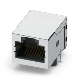 CUC-IB5M-J1ST-AT/R4R filtruoti RJ45 PCB jungtys