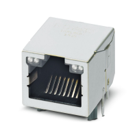 CUC-IND-J1ST-A/R4LS-LED-S Moduliniai RJ45 PCB jungtys