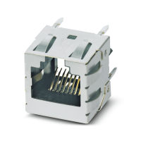 CUC-IND-J1ST-S/R4LS-PG-S Moduliniai RJ45 PCB jungtys