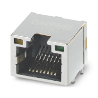 CUC-SP-J1ST-A/R4LT-LED Moduliniai RJ45 PCB jungtys