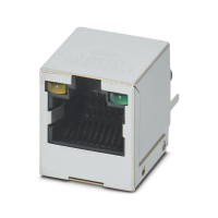CUC-SP-J1ST-S/R4LT-LED Moduliniai RJ45 PCB jungtys