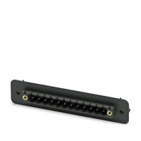 DFK-MSTBA 2,5/12-GF-5,08 BK Feed-through header