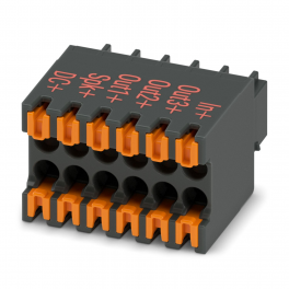 DFMC 0,5/ 6-ST-2,54BDMC:DC+QSO PCB connector