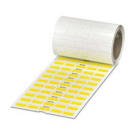 EMLC (17,5X8)R YE Fabric label