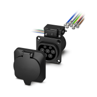 EV-T2M3SO12-4P-B-SET-C1L1 Infrastruktūros įkrovimo lizdas