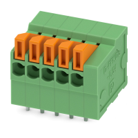 FFKDSA1/H-2,54-5 PCB gnybtų blokas