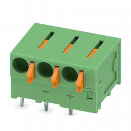 FFKDSA1/H2-5,08- 3 BD:-,+ PCB terminal block