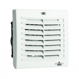 FPI ventiliatorius su filtru 13 m³/h, 230VAC, 120x120 (92x92)/IP54, oras į vidų