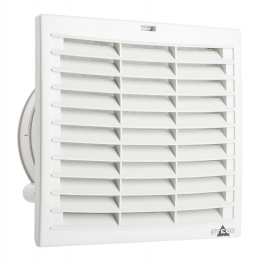 Filtravimo ventiliatorius FPO 018, sklendės, 223 x 223, 230 V kintamosios srovės, oro srautas į išorę