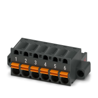 FKC 2,5 HC/ 6-STF-5,08BKBDWH-6 PCB jungtis