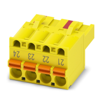 FKCT 2,5/ 4-ST YE CP13BD:-24SO PCB jungtis