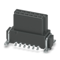 FR 1,27/ 12-FV 9,05 SMD lizdinės jungtys