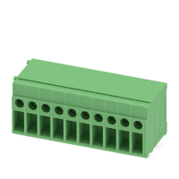 FRONT 4-H-6,35-10 PCB gnybtų blokas