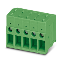 FRONT 4-H-7,62- 4 TS PCB gnybtų blokas
