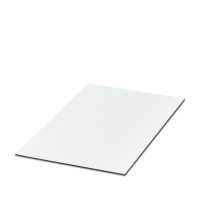GPK/SK 296X200X1,5 WH/BK Engraving plate