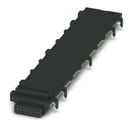 HBUS 161,6-16P-1S PMC2 BK DIN rail bus connector