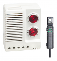 „Hygrotherm ETF 012“, 50–90 % santykinio drėgnumo, nuo 0 iki 60 °C, 24–48 V nuolatinės srovės, 2 m ilgio laidas