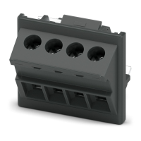 ICC25-TS2,5/4L5,0-9005 PCB jungčių blokas