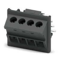 ICC25-TS2,5/4R5,0-9005 PCB gnybtų blokas