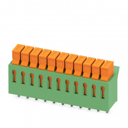 IDC 0,3/11-3,81 PCB gnybtų blokas
