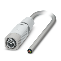 IPD PL 3P2,5 M A0,5 PVC GY Connecting cable