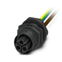 IPD W 3P2,5 F 0,5 M20 BK Panel feed-through