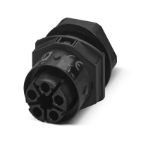 IPD W 5F2,5-F M25 BK GA-A 250 Panel feed-through