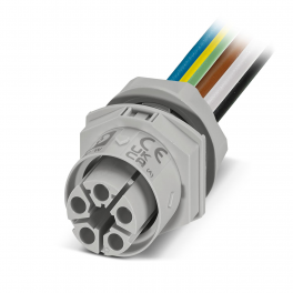 IPD W 5P2,5 F 0,5 M25 GY Panel feed-through