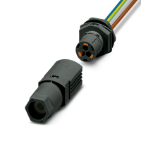IPD WD 3P2,5 0,5 M25 BK Panel feed-through