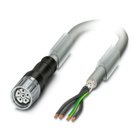 K-4E - OE/2,0-A01/M23 F8 Cable plug in molded plastic