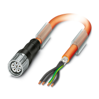 K-5E - OE/5,0-C02/M23 F8 Cable plug in molded plastic