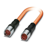 K-8E-M23F8/20,0-H00/M23F8-C5 Connector in molded plastic on both sides