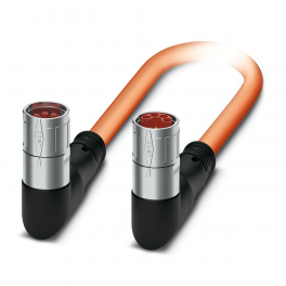 K-8E-M23FK/20,0-H00/M23FK-C5-S Connector in molded plastic on both sides