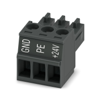 MC 1,5/ 3-ST-3,5 BKBDWH:GND Q PCB jungtis