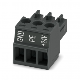 MC 1,5/ 3-ST-3,5 BKBDWH:GND Q PCB jungtis