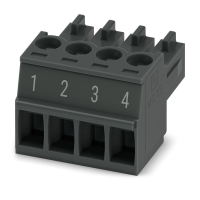 MC 1,5/ 4-ST-3,5 BK BDWH:1-4 PCB jungtis
