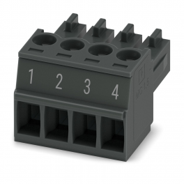 MC 1,5/ 4-ST-3,5 BK BDWH:1-4 PCB jungtis
