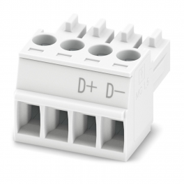 MC 1,5/ 4-ST-3,5 WH BD:D+,D- PCB jungtis